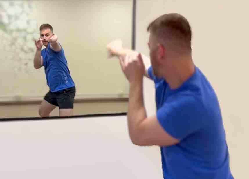 Jab Parry Jab Mirror Drill