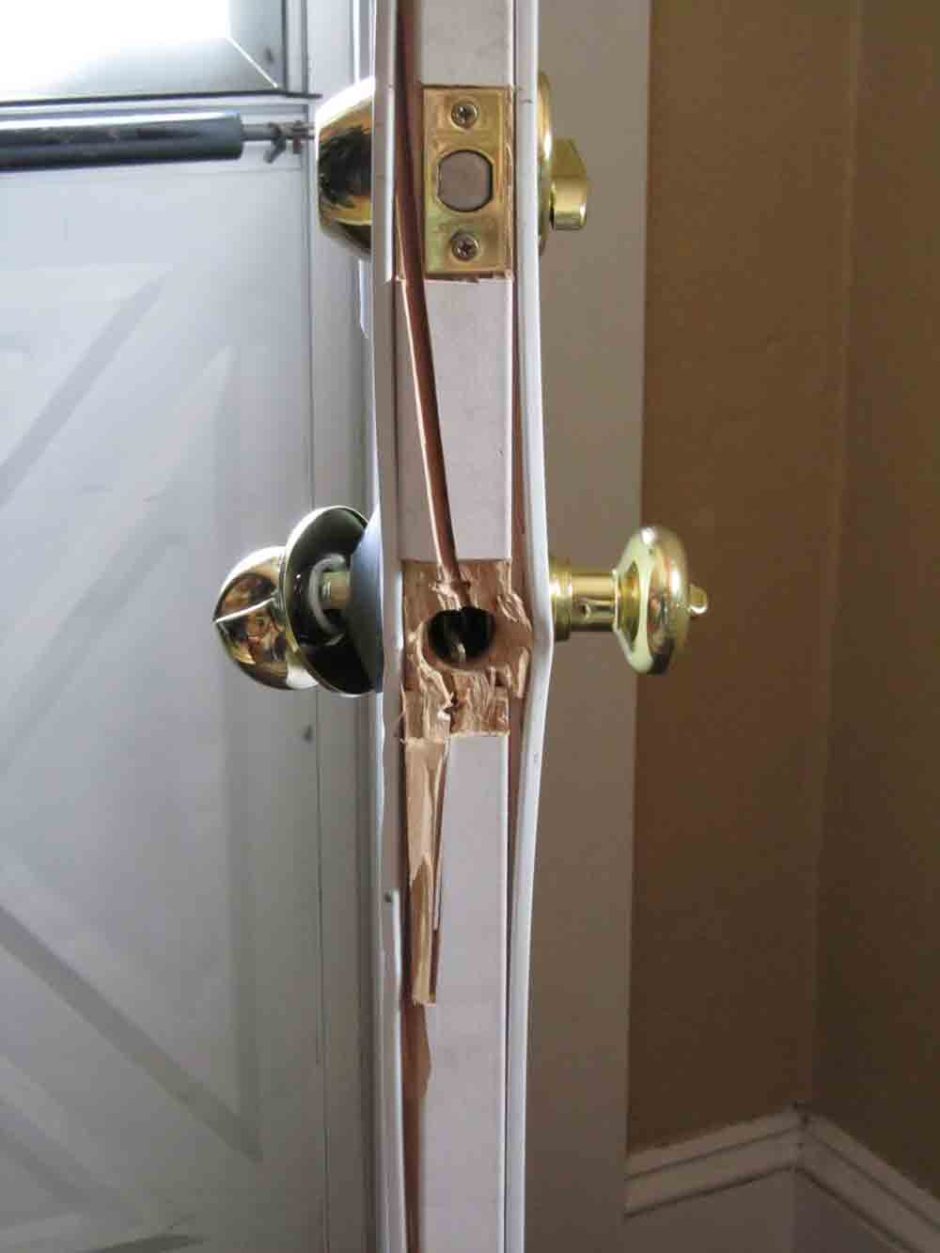 Door kicked in during home invasion