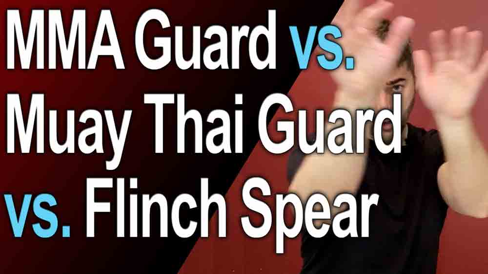 Boxing / MMA Guard vs Muay Thai Guard vs Flinch Spear Realistic