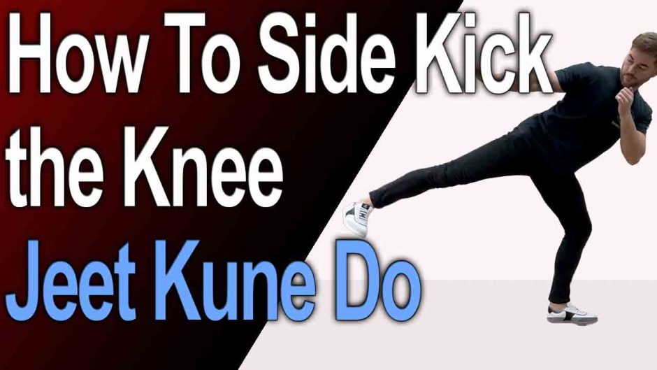 How to side kick the knee in Jeet Kune Do