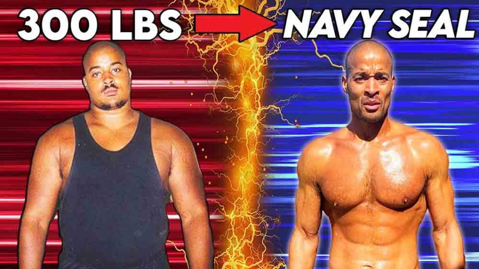 David Goggins before and after