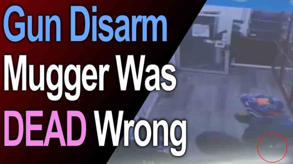 Mugger gets gun disarmed