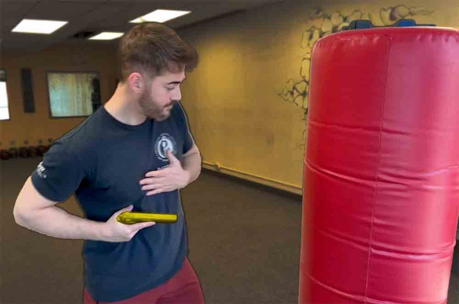 How to shield a handgun after a disarm